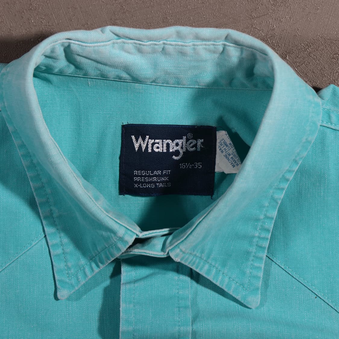 90s 랭글러 헤비코튼 웨스턴셔츠 상품이미지4