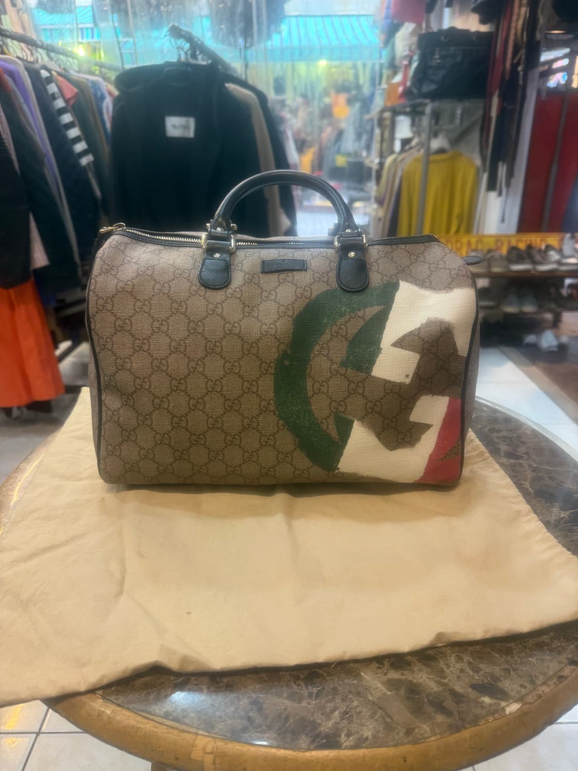 정품 구찌 보스턴 토트백 팝니다 상품이미지1