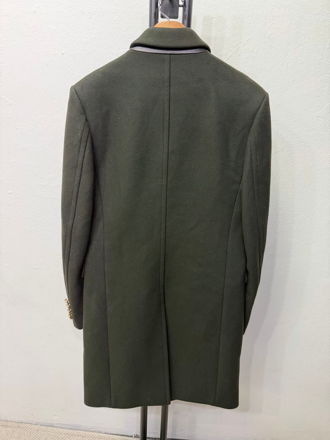 정품) 시스템옴므 한섬 울 캐시미어 코트 95 상품이미지4