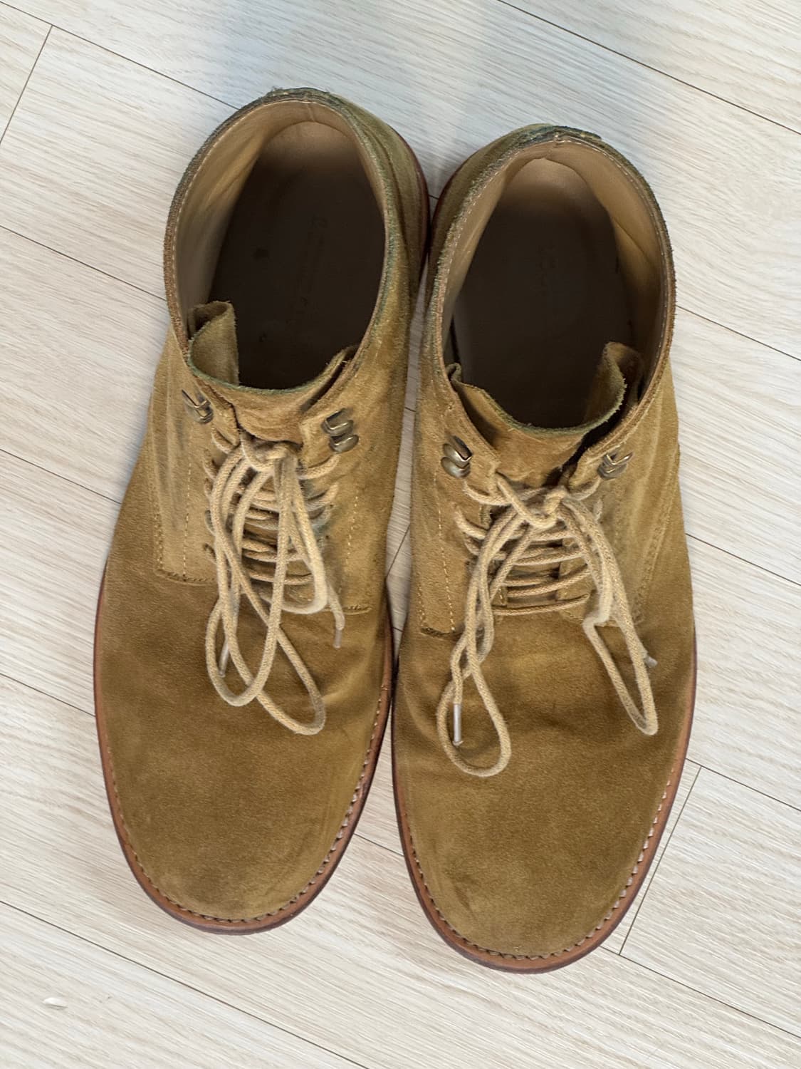 [40.5] 로스트가든 유니폼 필드 부츠 베이지 상품이미지2