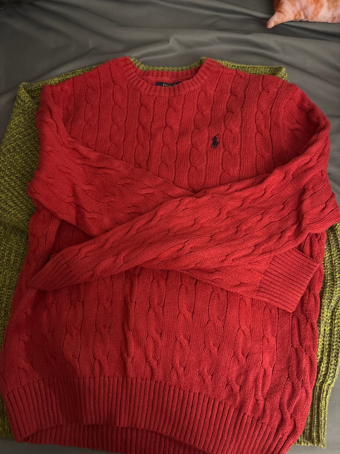 폴로 니트 L 상품이미지1