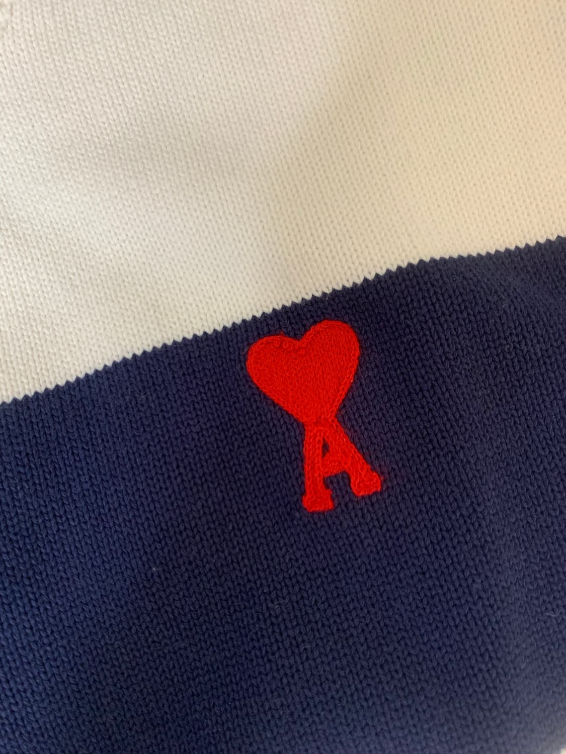 새상품 아미 니트 단가라 스트라이프 상품이미지4