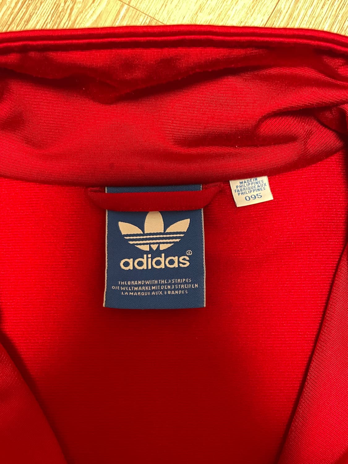 아디다스 버건디 구파이어버드 구파 져지 상품이미지3