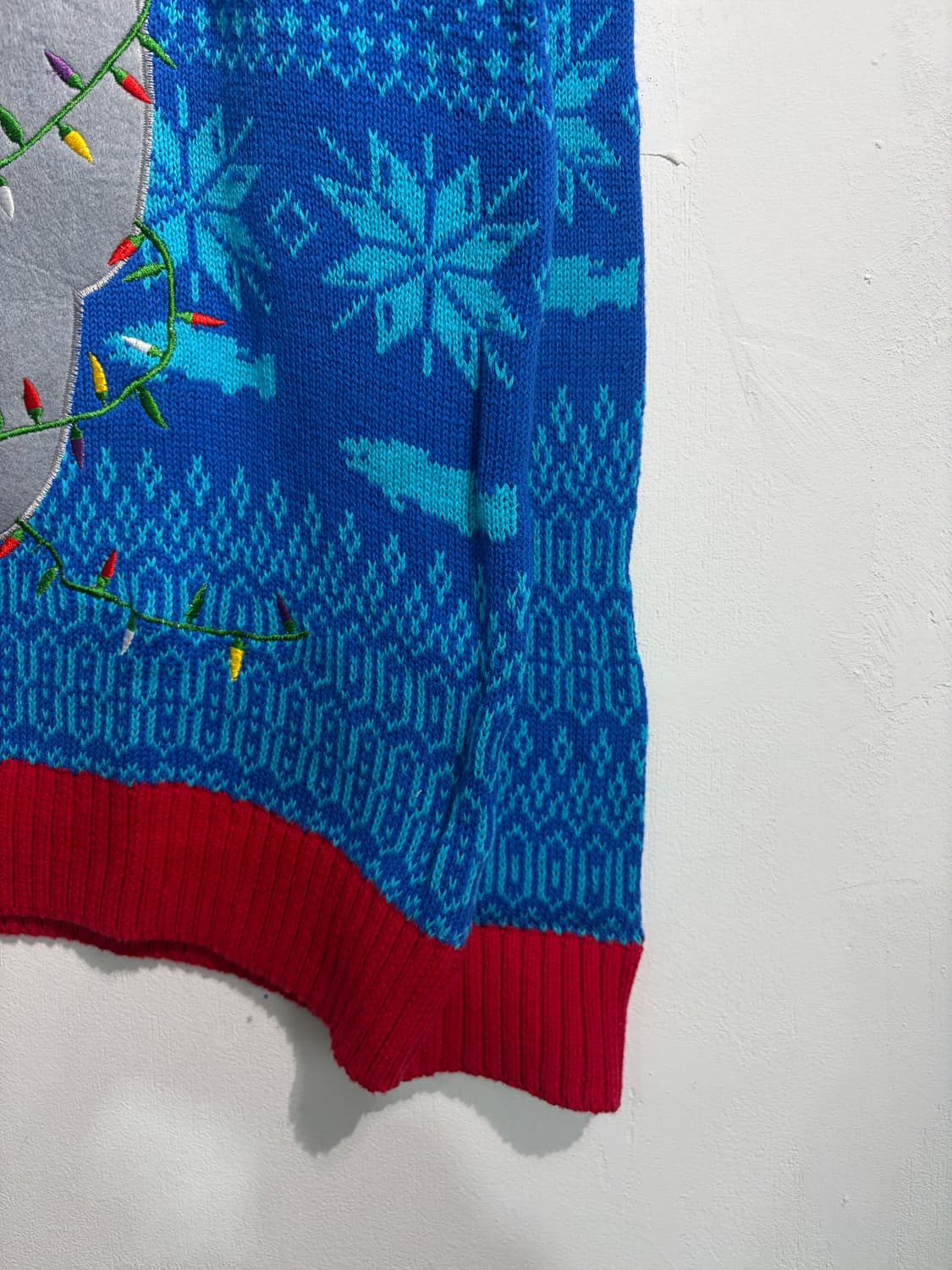 U.S.A. 크리스마스 매너티 어글리니트 코튼100%  상품이미지7