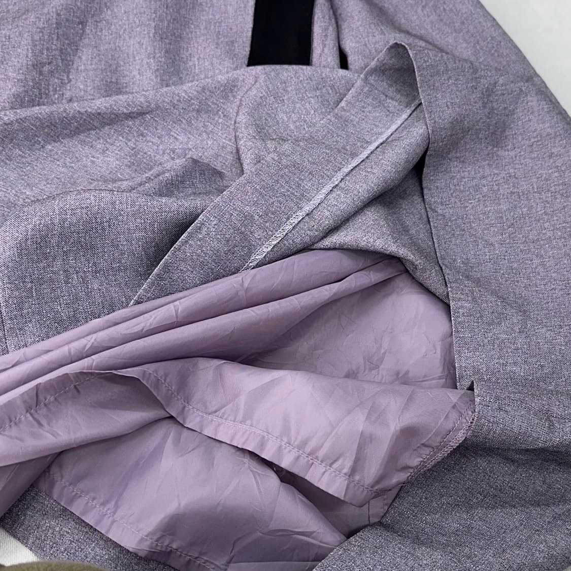 EDIST.  CLOSET 퍼플 벨트 롱 스커트  상품이미지5