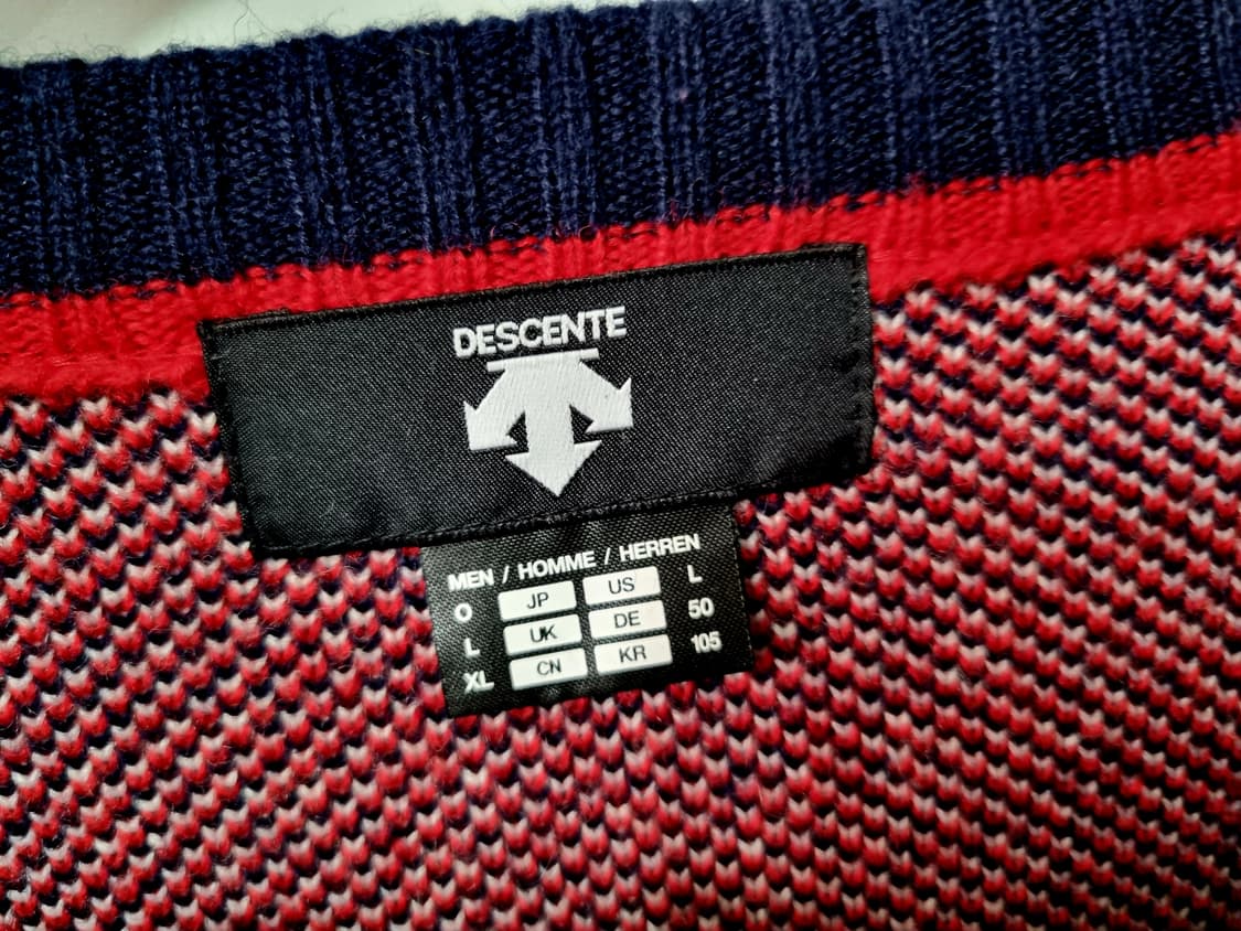 데상트 정품 니트 105사이즈 상품이미지3