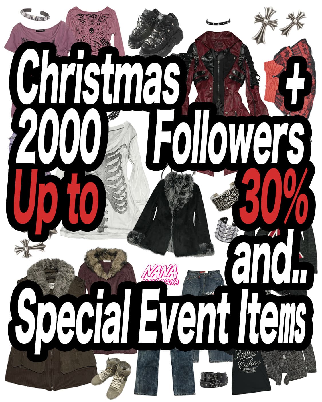 christmas + 2000 followers event 상품이미지1