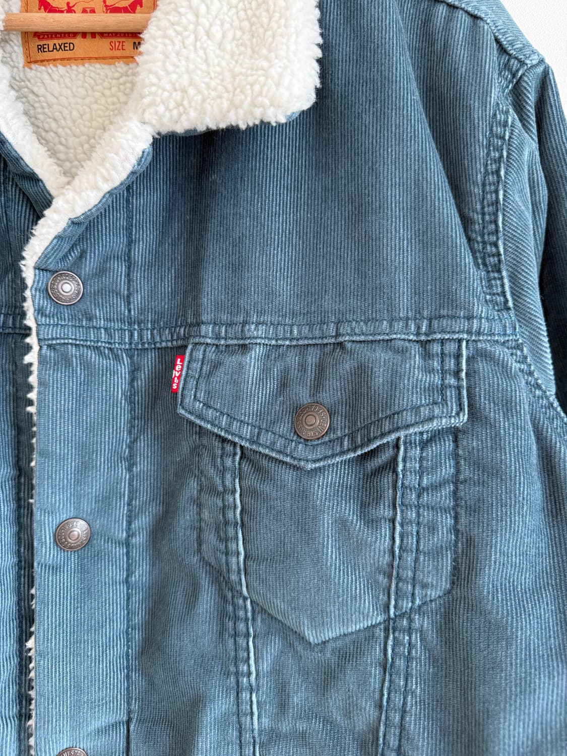 리바이스(Levi's) 코듀로이 쉐르파 자켓 상품이미지4