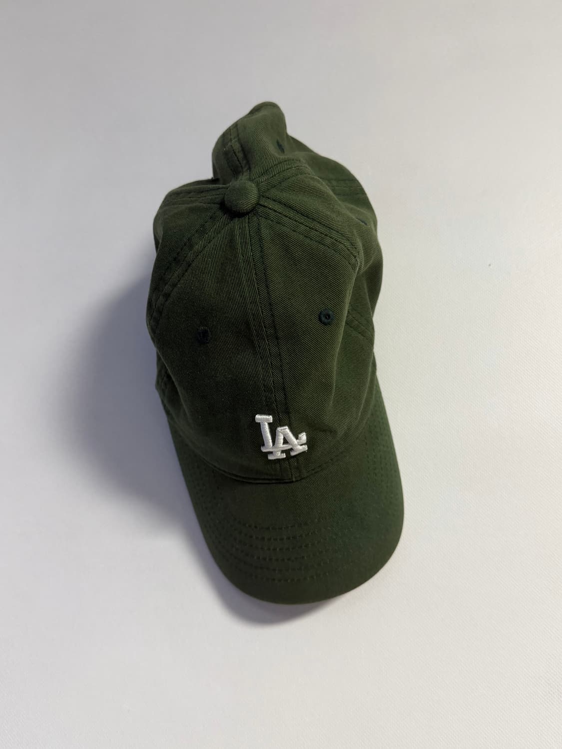 MLB 루키 언스트럭쳐 볼캡 LA green 상품이미지1