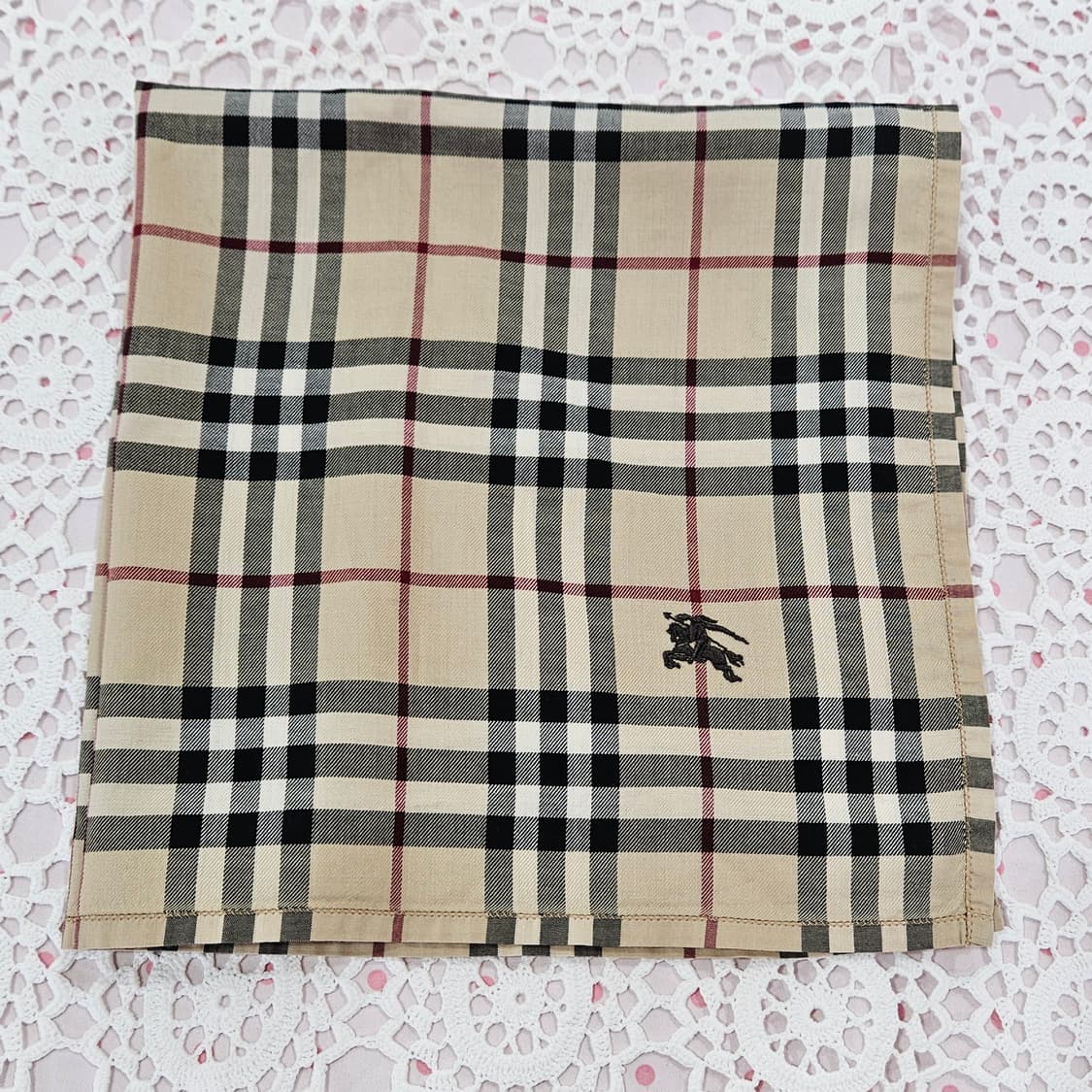 버버리 클래식 노바체크 빈티지손수건 상품이미지2