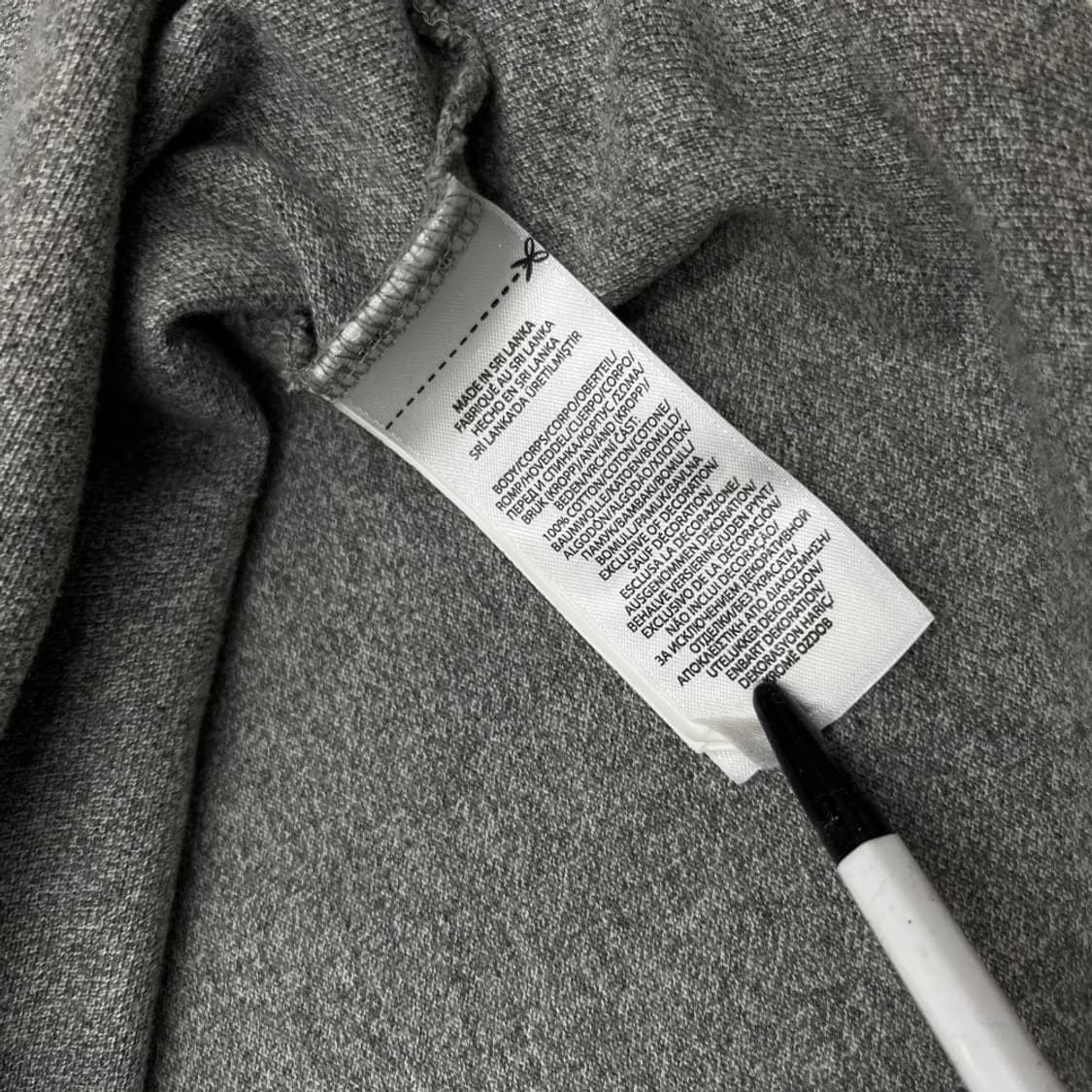 폴로 랄프로렌 블랙 빅포니 그레이 pk티 M 상품이미지6