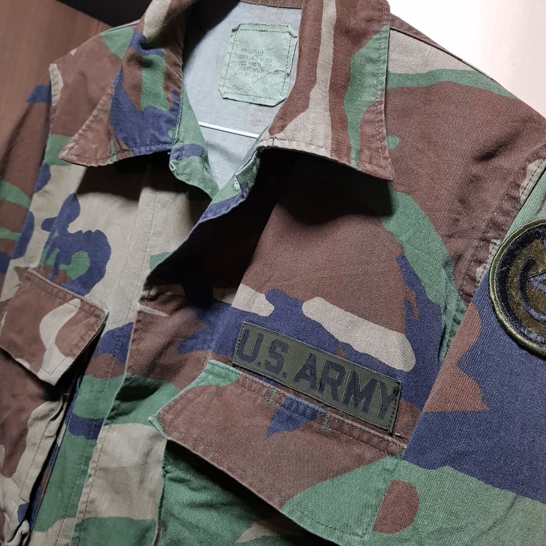 S-R / 미 육군 제102보병 오자크사단 BDU 전투복/USA/415군 상품이미지1