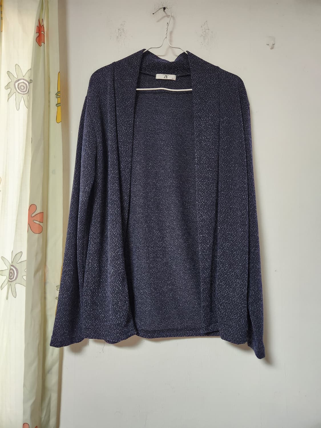 알(R) 얇은 남성 네이비 가디건 L 상품이미지1