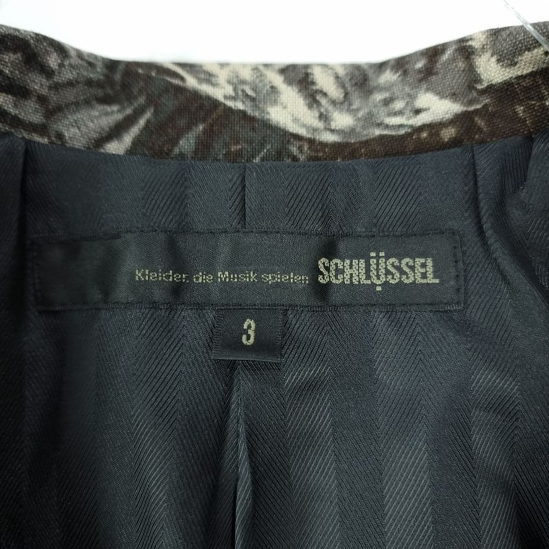 [슈리셀 재팬] 빈티지 패턴 크롭 밀리터리 자켓 M19999 상품이미지9