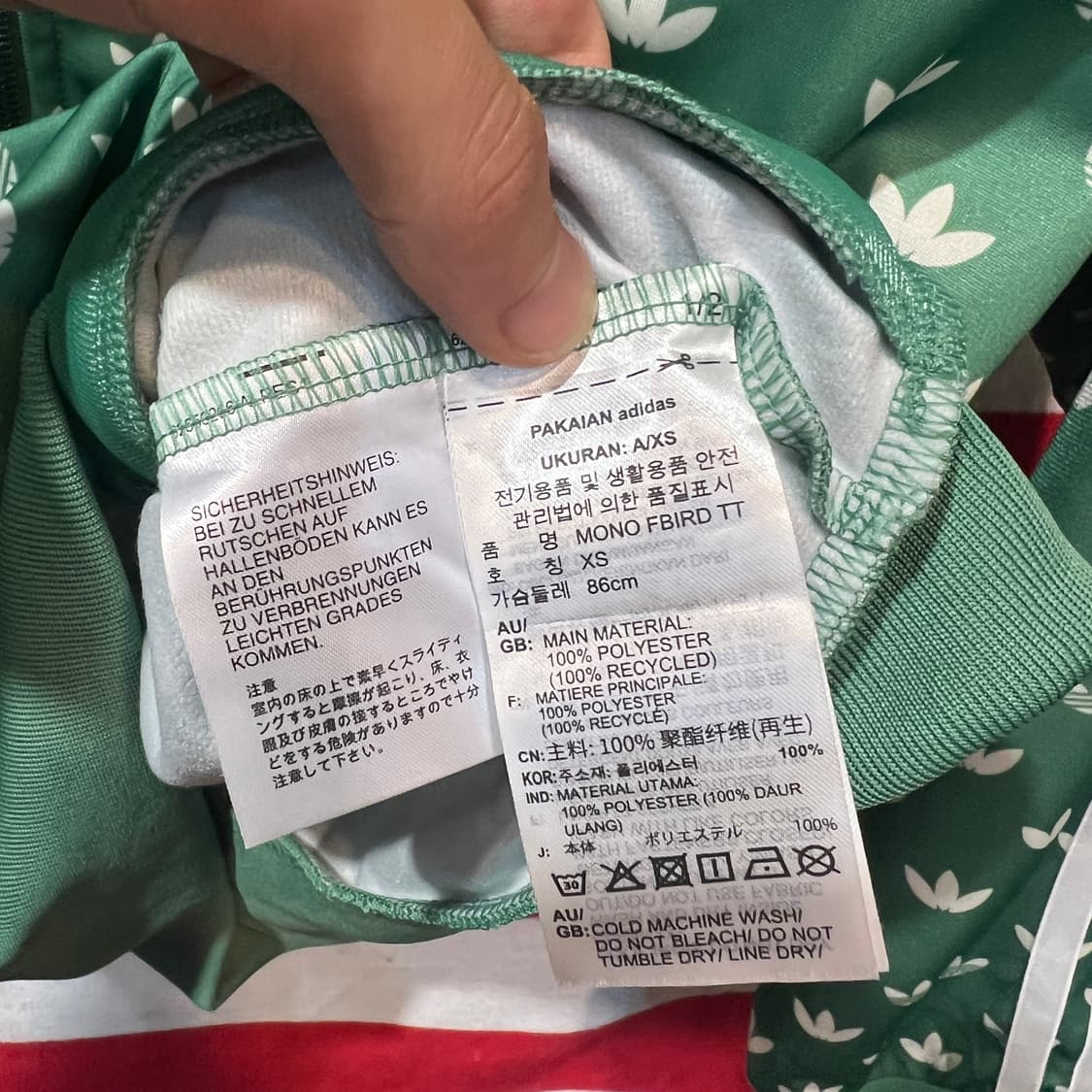 (XS)아디다스 모노그램 져지 상품이미지4
