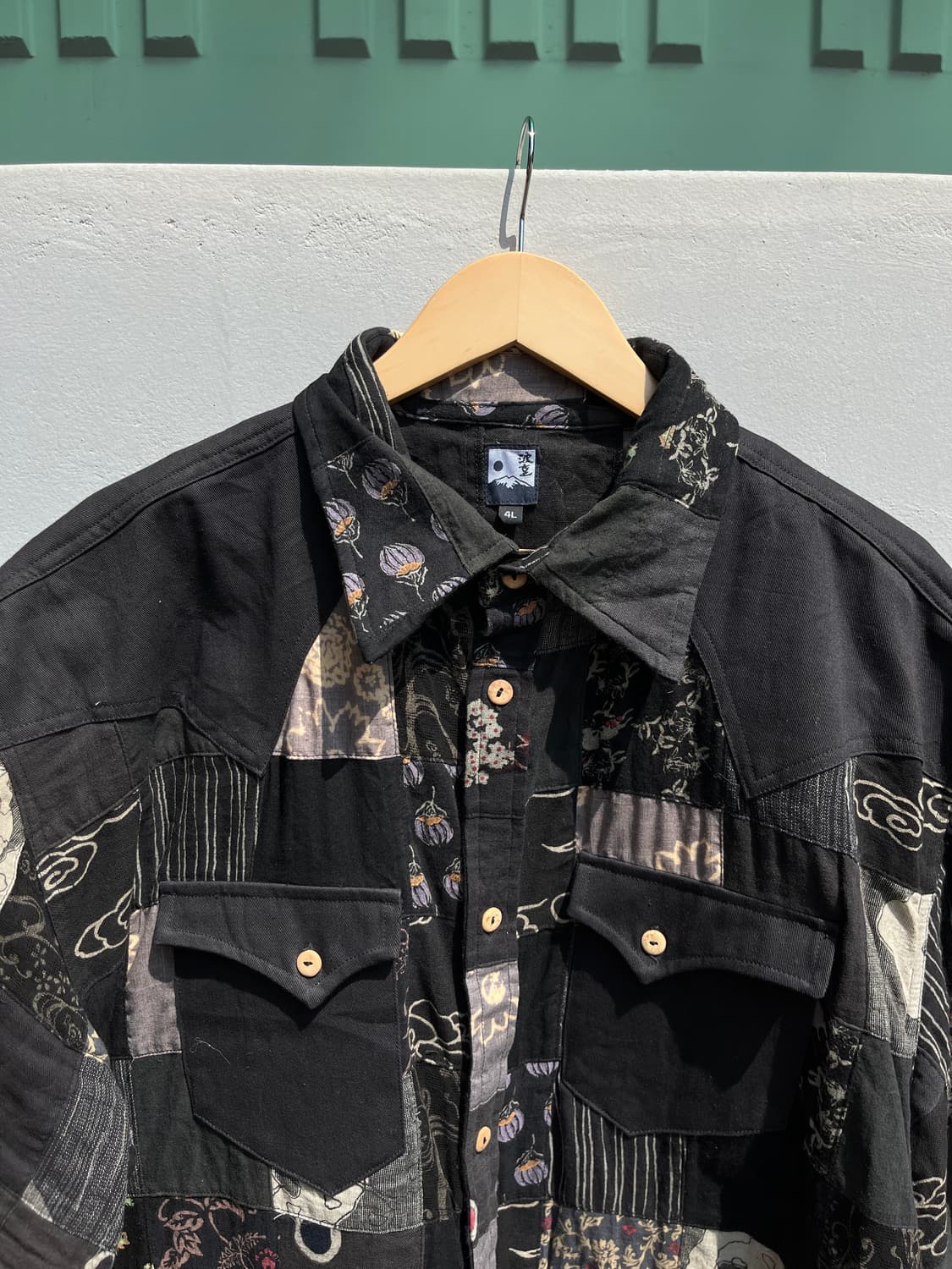 japanese patch work shirts 후루츠패밀리