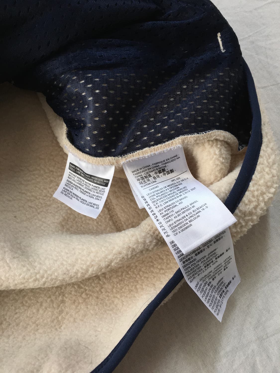 리바이스 포켓 후리스 상품이미지5