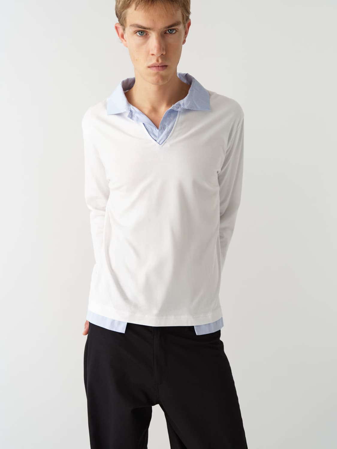 [M,L,XL]기마구아스 LUIS 폴로 티셔츠/화이트 상품이미지4