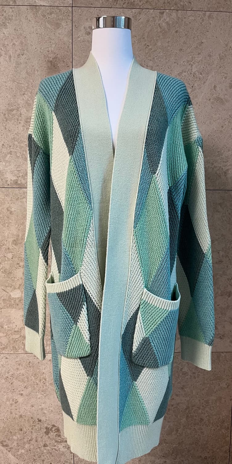 셀린느 캐시미어 니트 롱가디건 L 정품 상품이미지1