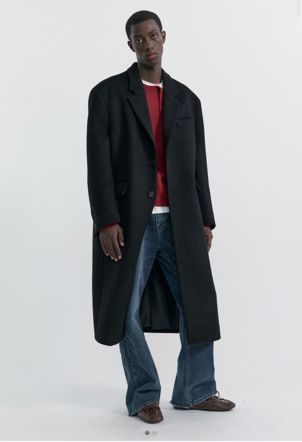 WINDER 윈더 싱글코트 블랙(L) 상품이미지1