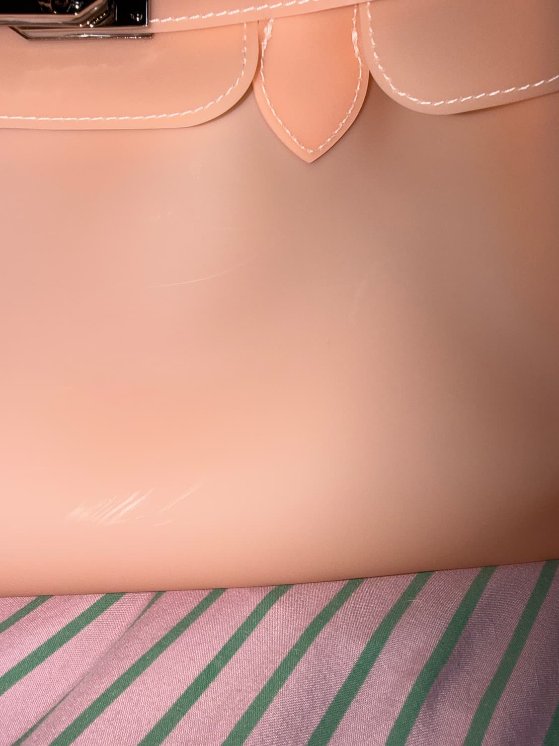 <당일발송>젤리백 퍼킨백 젤리버킨백 피치핑크색 상품이미지6