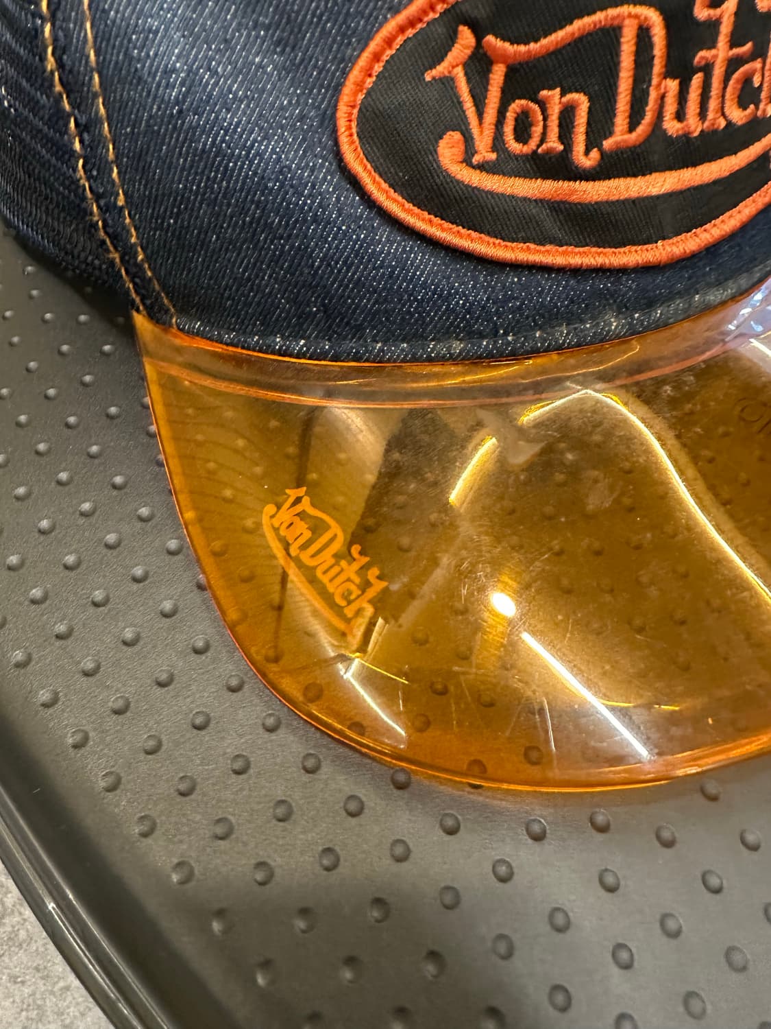 본더치 오렌지 플라스틱 메쉬 볼캡 상품이미지2