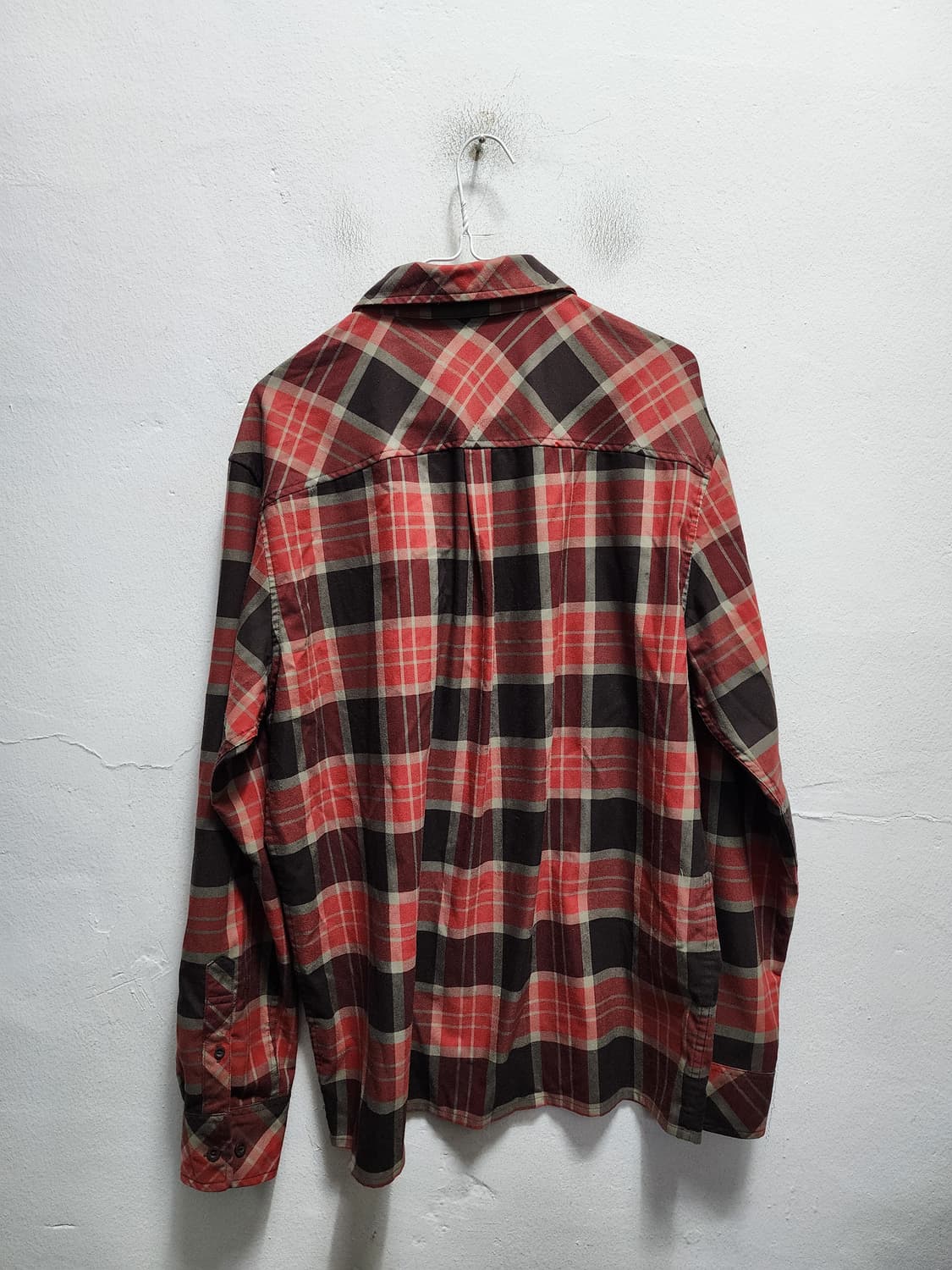 노스페이스 레드 체크 남방  상품이미지2