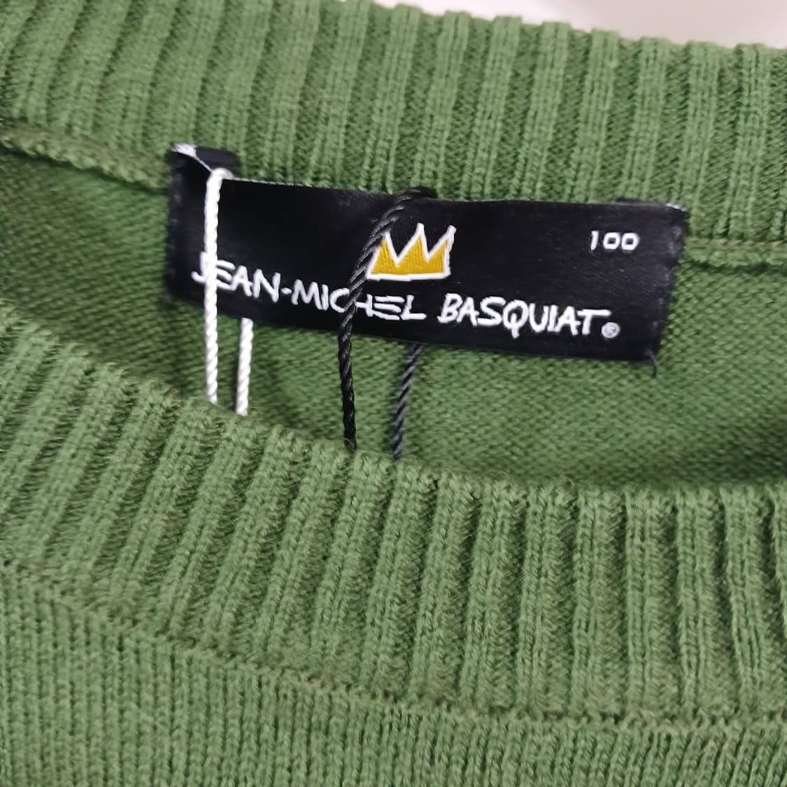 장미쉘 바스키아 니트 라운드 티셔츠 상품이미지5