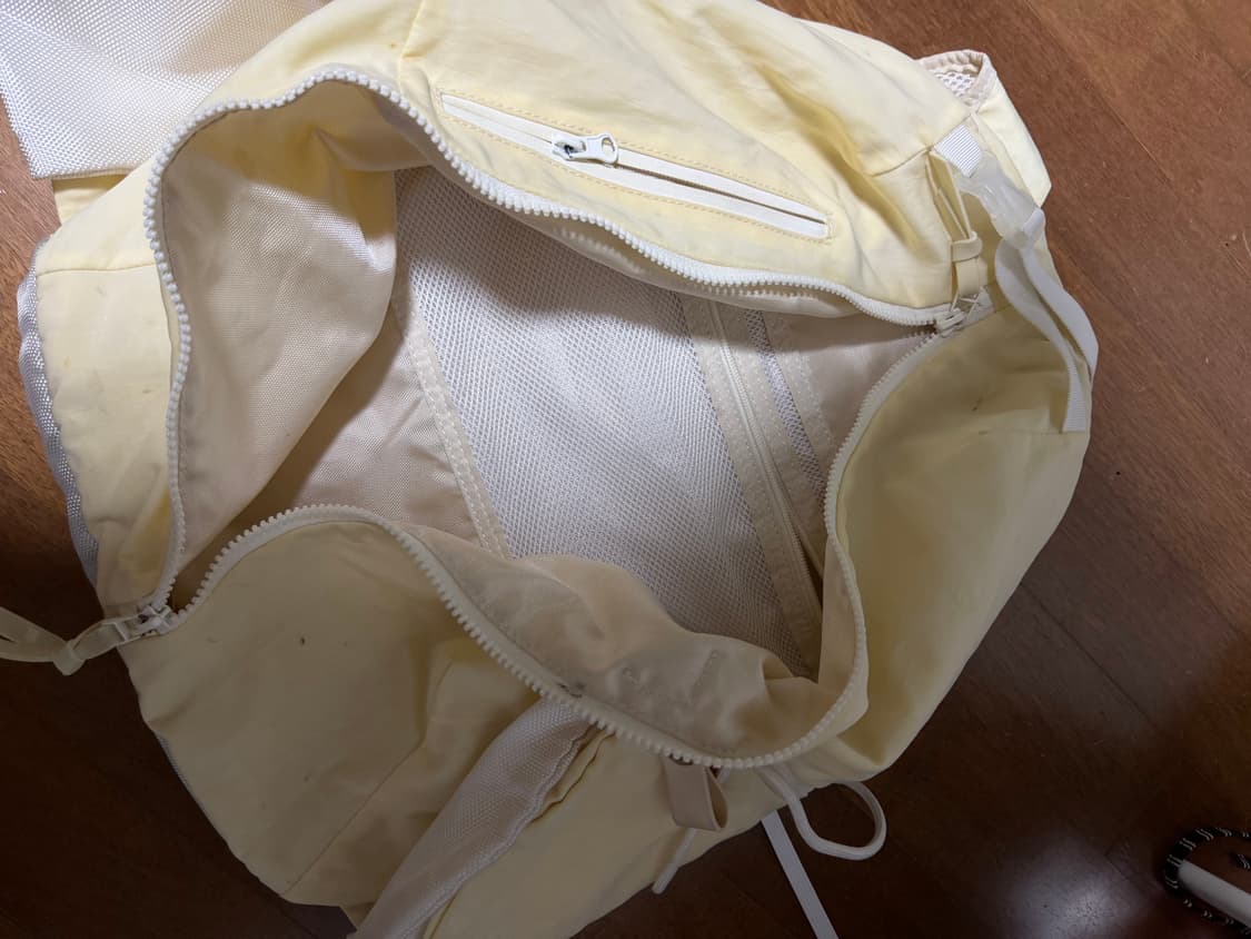 글로니 스푸닝 백팩 아이보리 상품이미지4