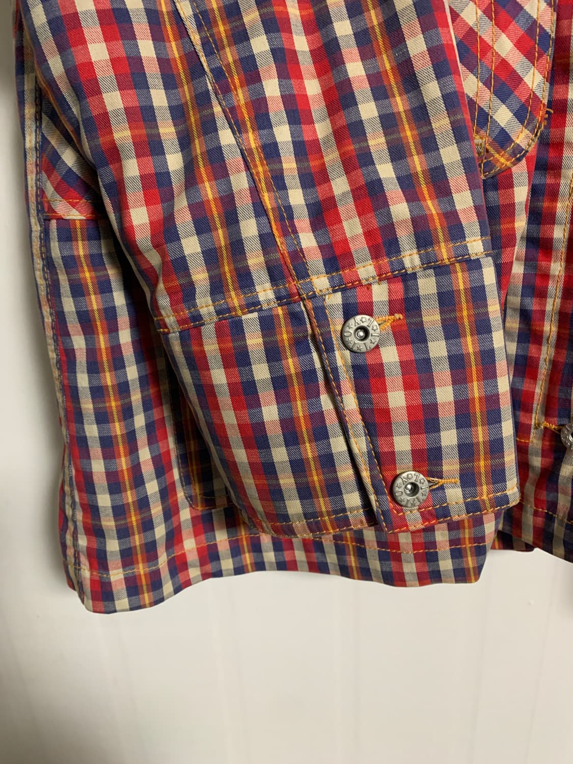 OILILY 체크패턴 패딩 점퍼 상품이미지3