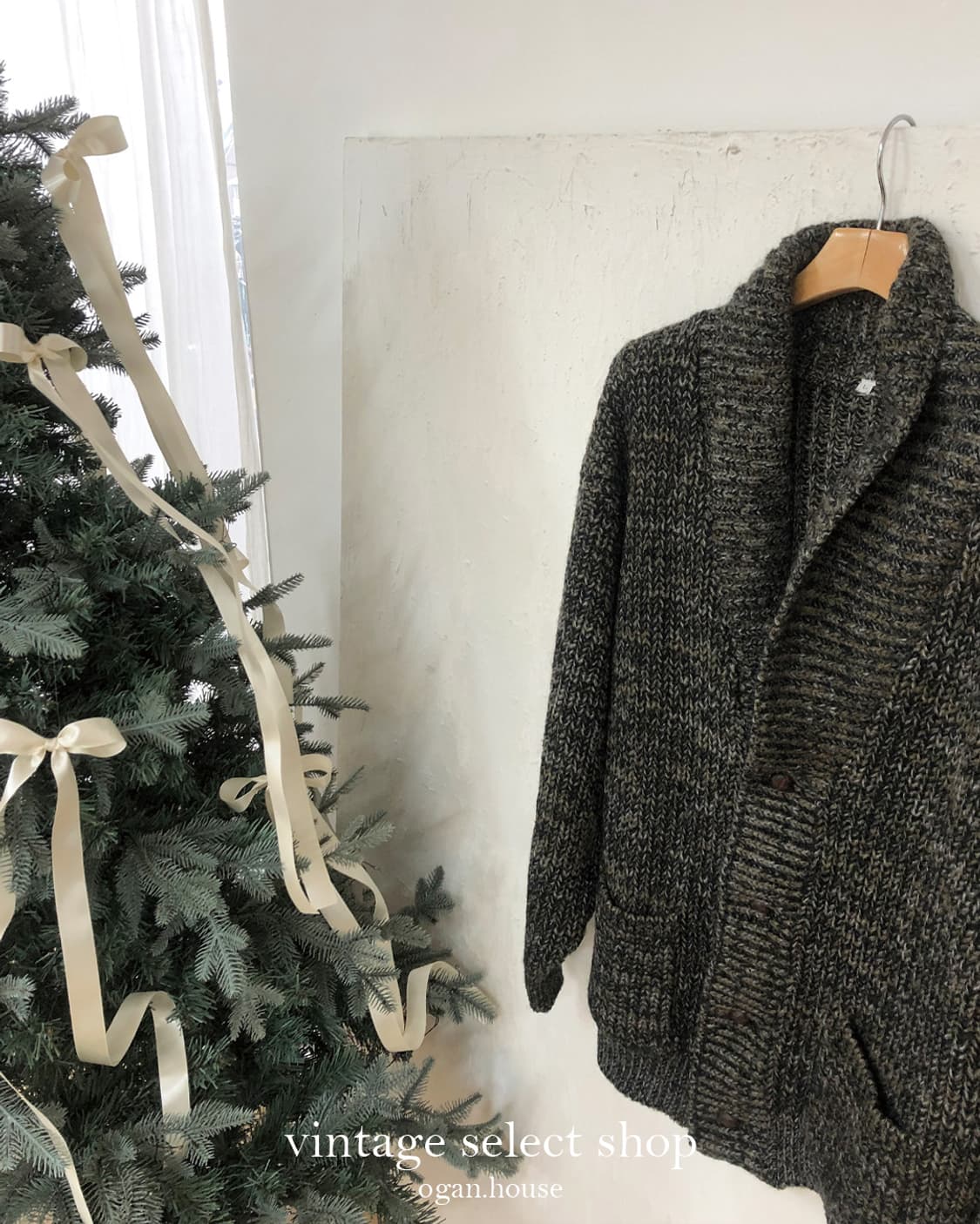 vintage wool cardigan(unisex) 상품이미지2