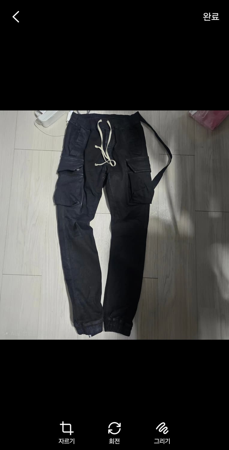 릭오웬스 다크쉐도우 카고바지 상품이미지2