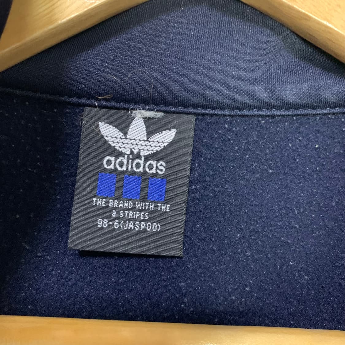 아디다스 빈티지 져지 트랙탑 네이비 y2k 남녀공용 상품이미지4