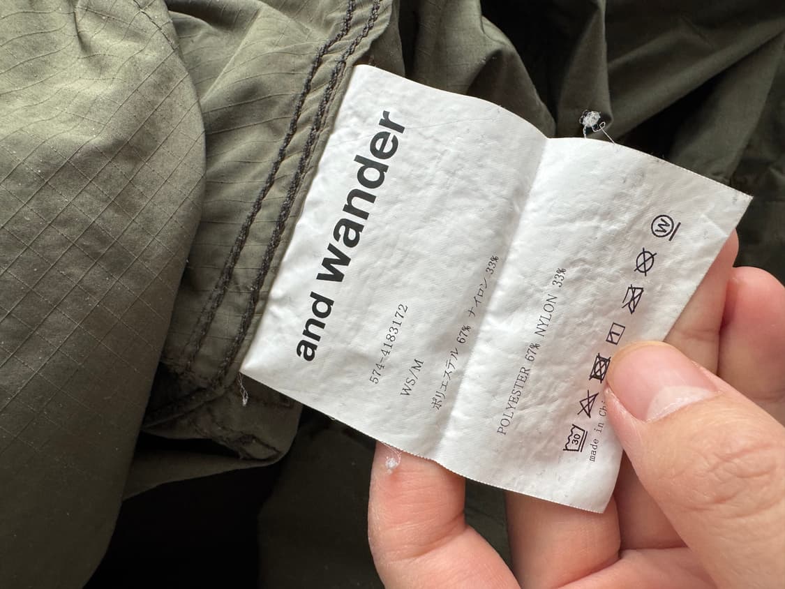 (네고가능) 앤드원더 오버사이즈 카고 원피스 (카키 F) 상품이미지7