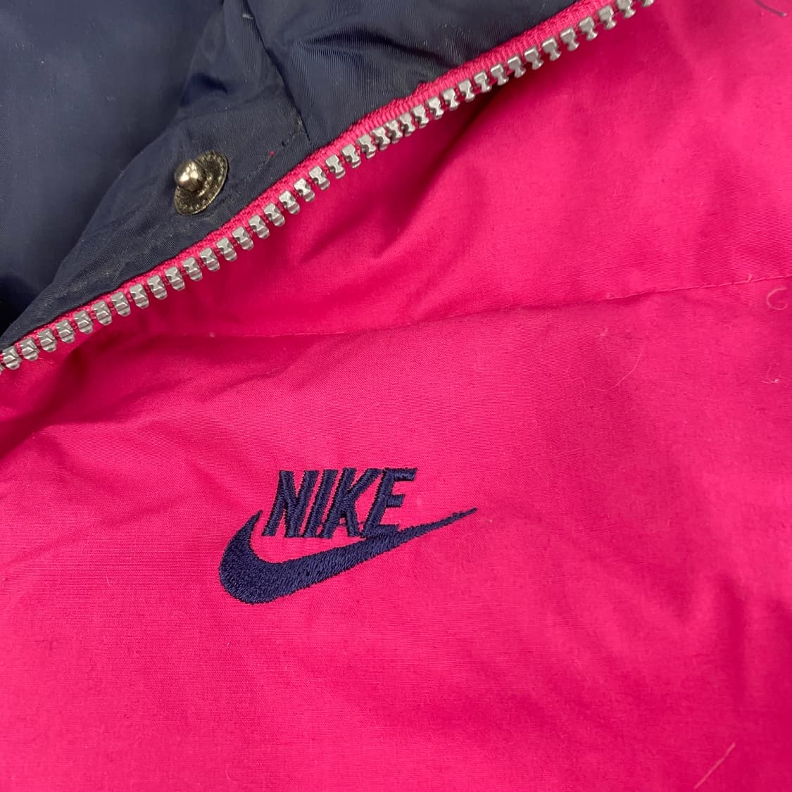 90s 나이키 올드스쿨 리버시블 다운 푸퍼 패딩 (110) 상품이미지4