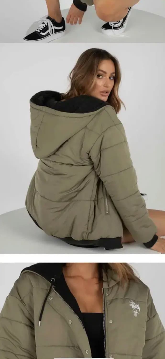 스투시 여성 파울러 리버서블 패딩 자켓(2번 시착)(정품) 상품이미지3