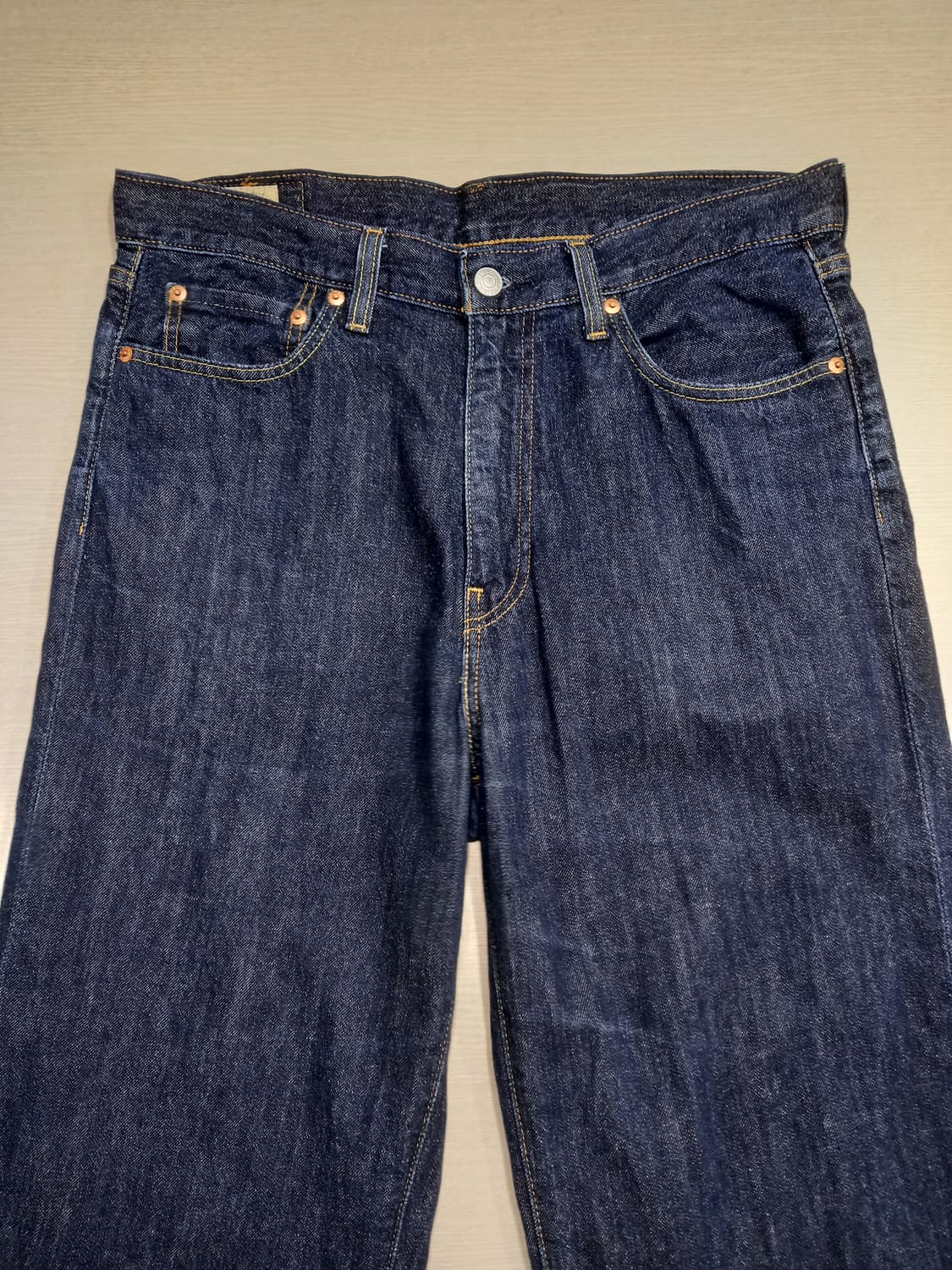 33 빅E 리바이스568 린넨18% 세미와이드진 33-430 상품이미지3