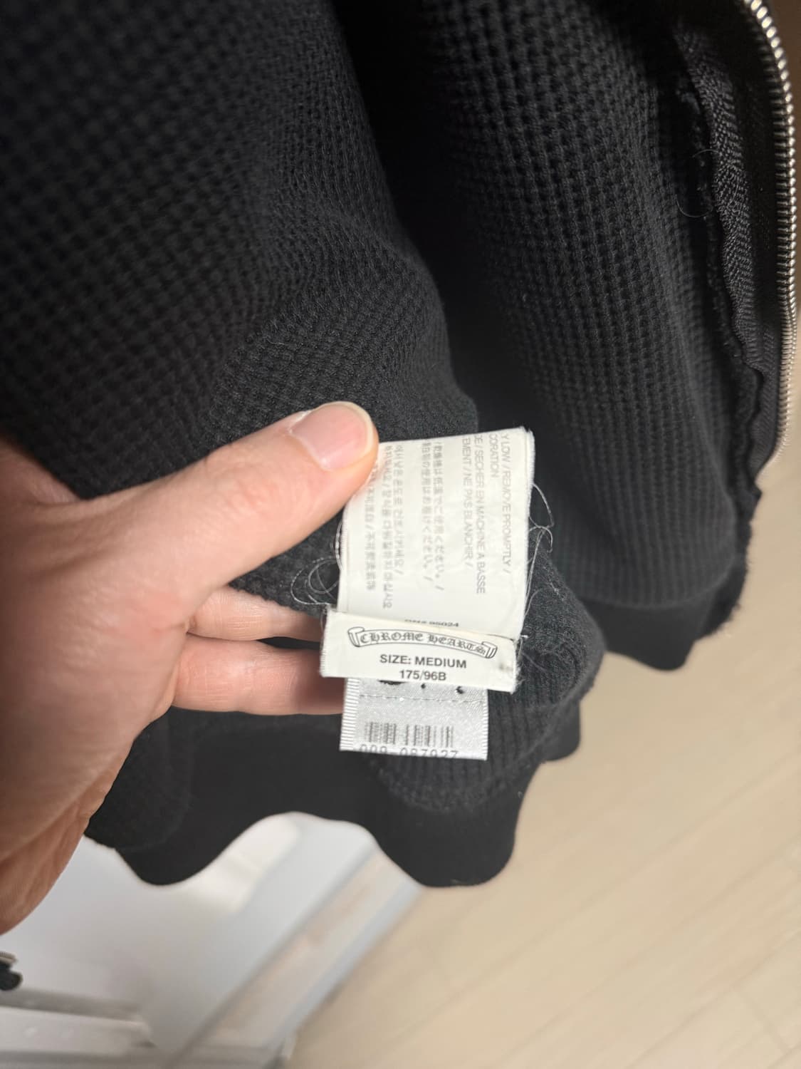 크롬하츠 후드집업 블랙(M) 상품이미지6