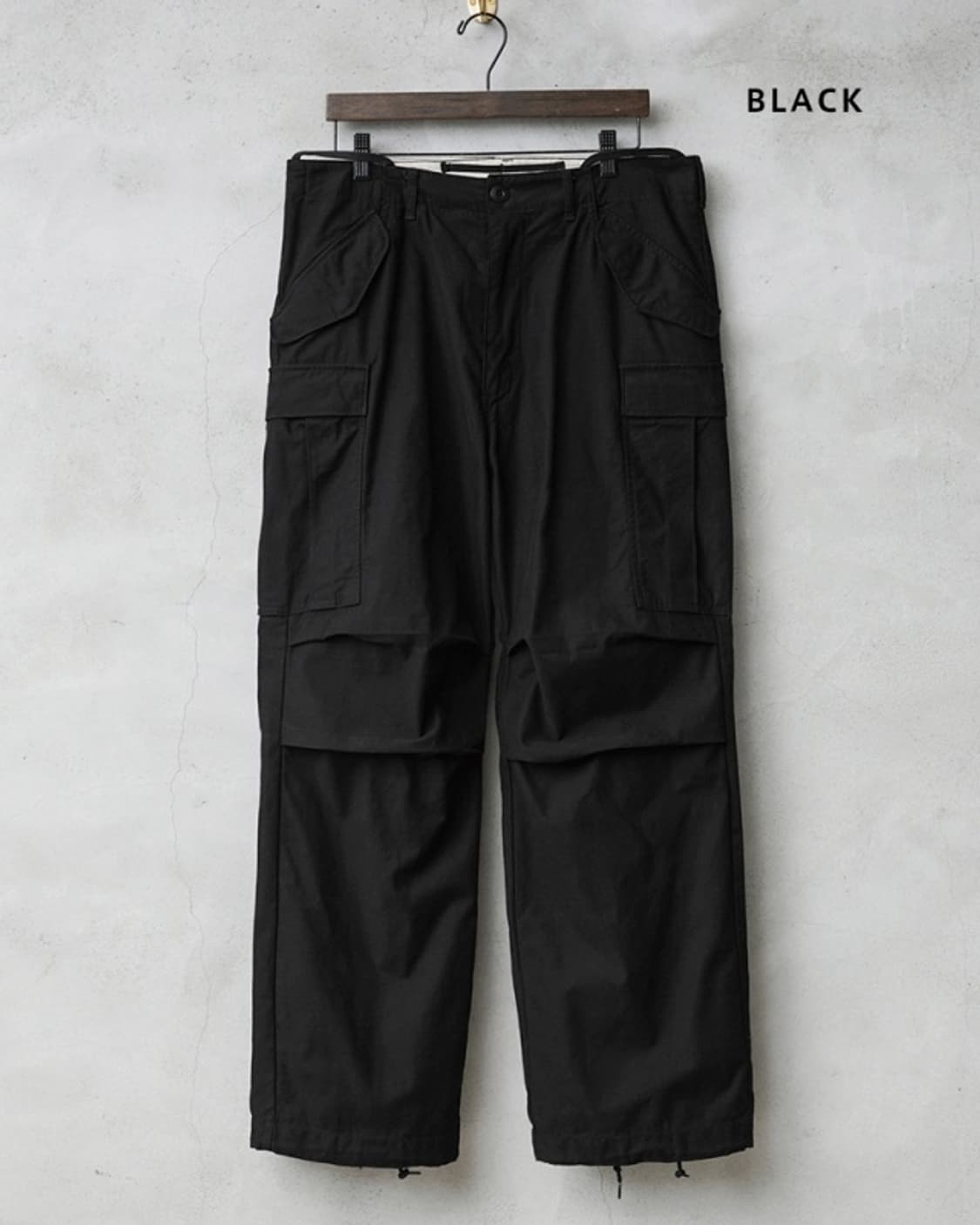 Waiper M65팬츠 복각 블랙 상품이미지5