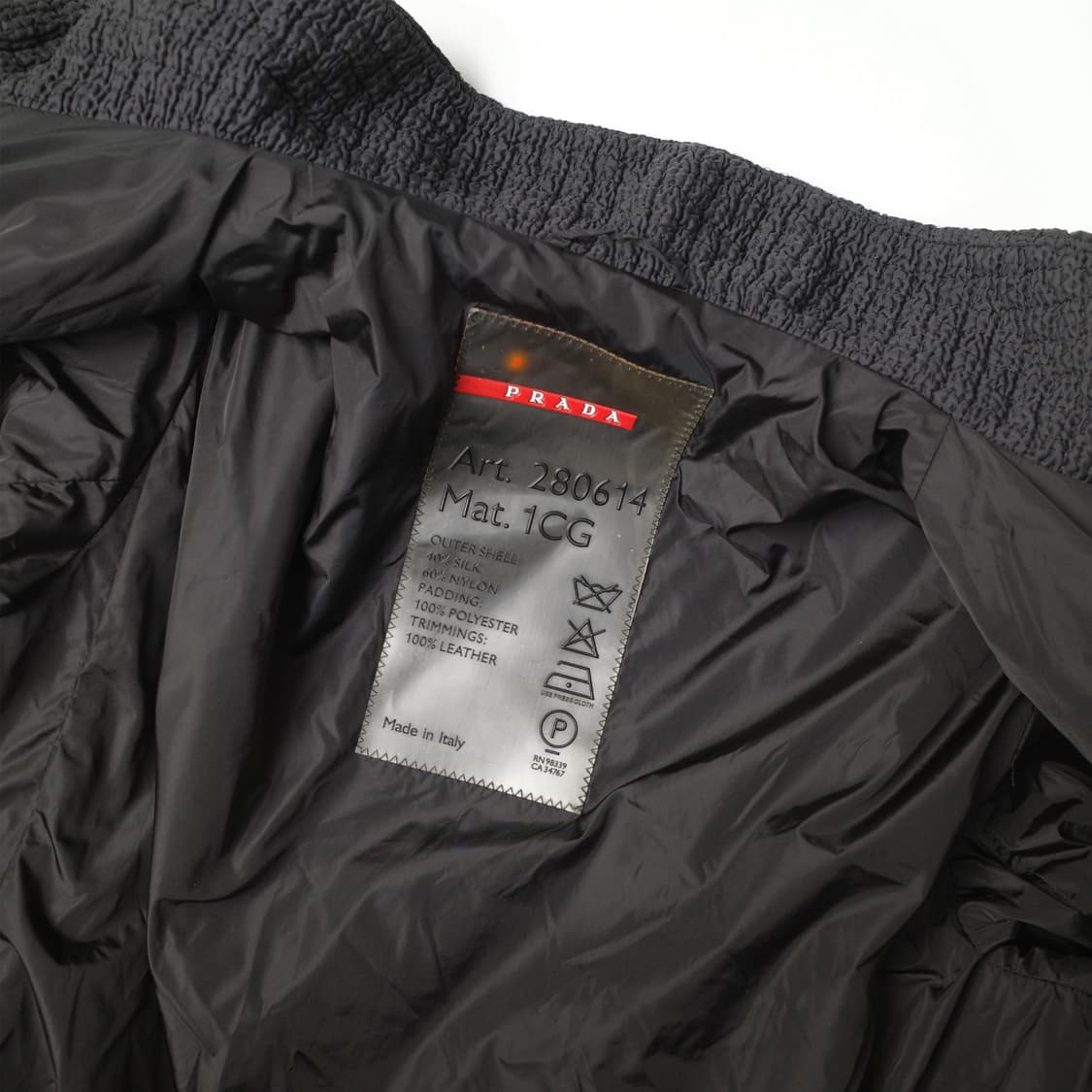 2000's Prada Sport Crinkle Stitch Jacket 상품이미지7