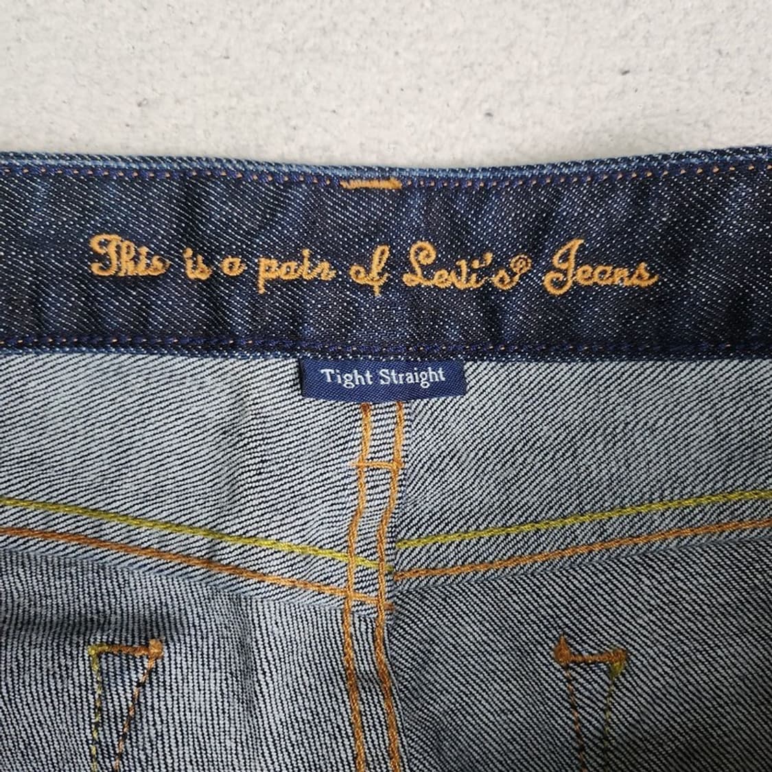 LEVI'S TRUE RELIGION  인디고 데님팬츠 상품이미지6