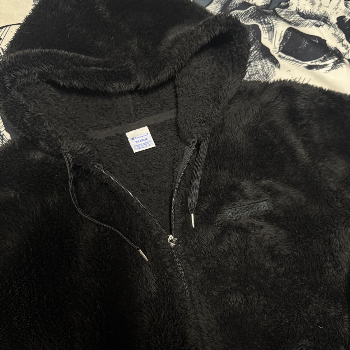 챔피온 뽀글이 후드집업 XL사이즈  상품이미지2