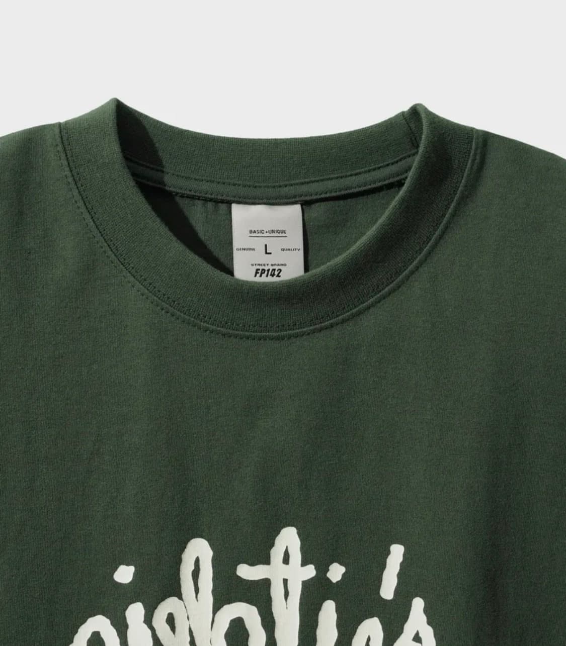 에잇티즈 다크그린 반팔 티셔츠 상품이미지2