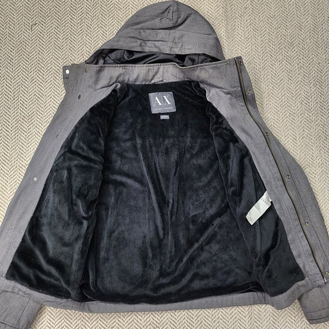 알마니 회색 점퍼 상품이미지4