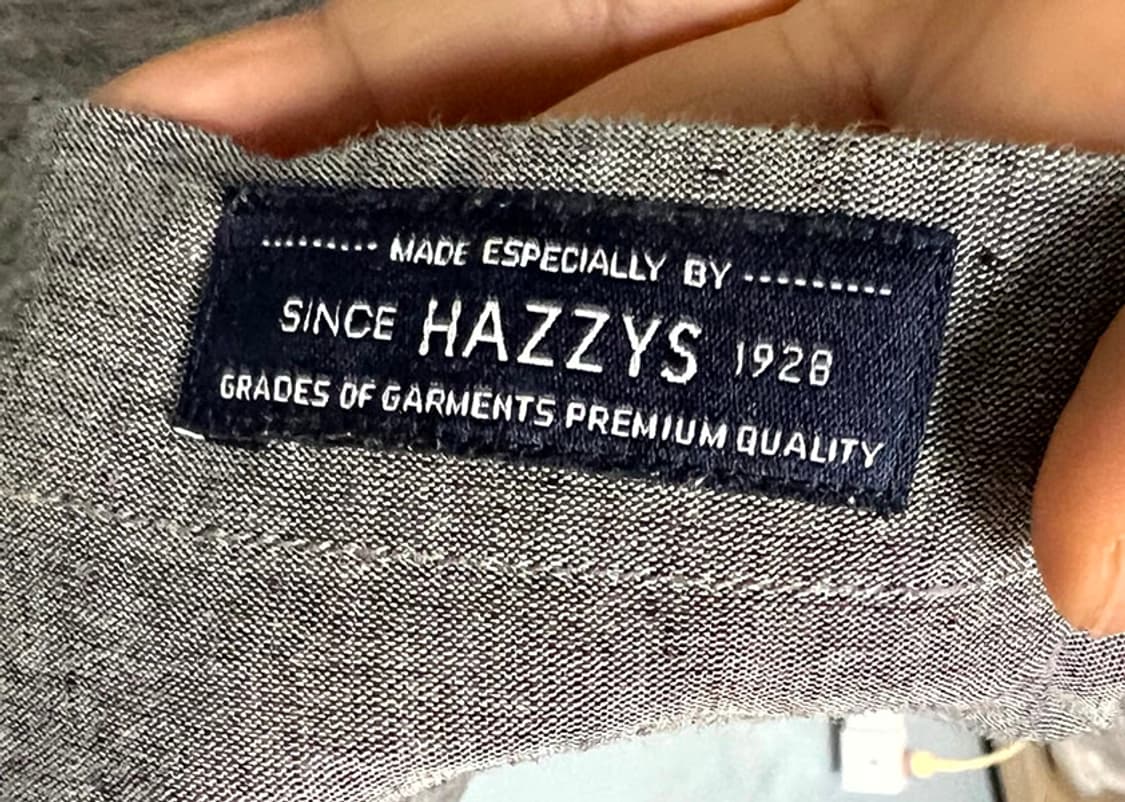 HAZZYS 헤지스 버튼다운 남자 린넨셔츠 마 캐주얼 춘하 L 100 상품이미지5
