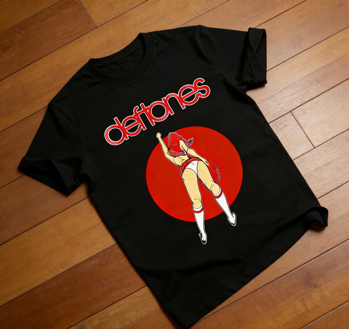 [새상품 M사이즈] Deftones 커스텀 반팔 (레드 캐릭터 그래픽) 상품이미지1