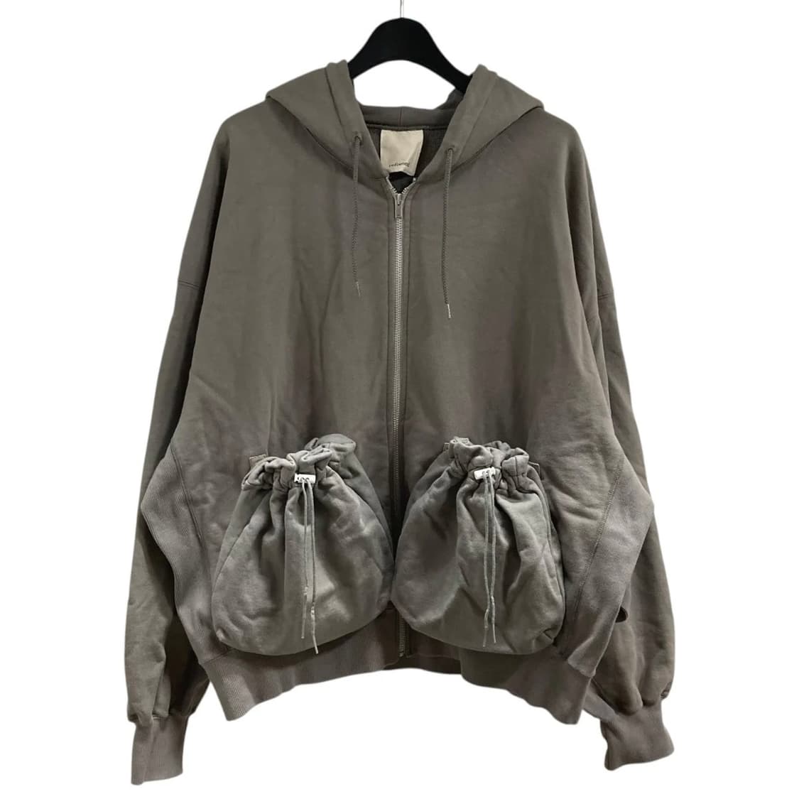 refomed RECU-022 KINCHAKU ZIPUP HOODIE 상품이미지1