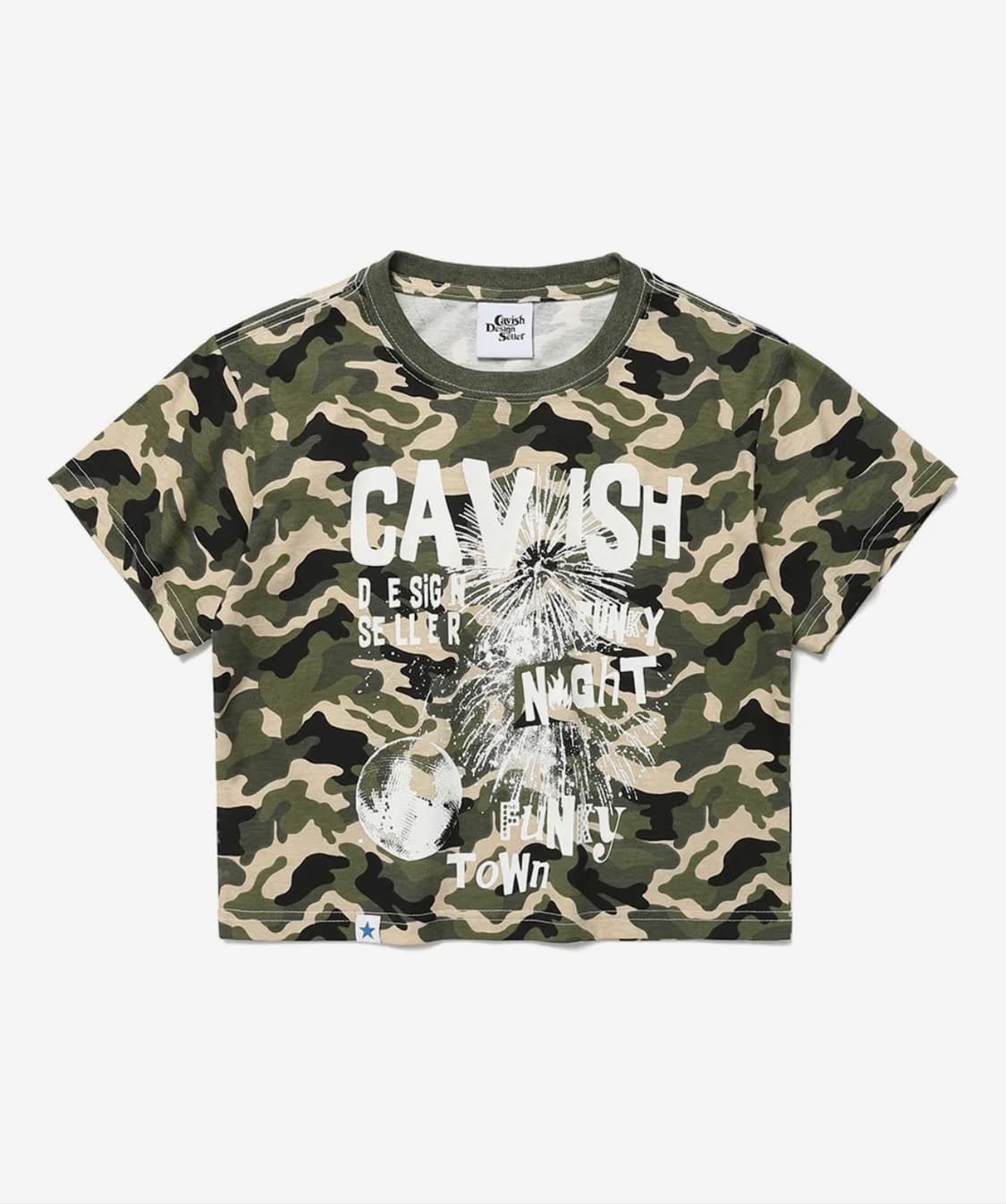 카비시 W FIRECRACKER SS TEE CAMO 상품이미지2