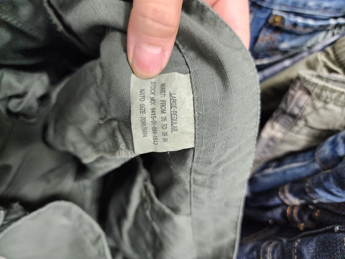 미군 BDU 립스탑 TROUSERS 팬츠 상품이미지3