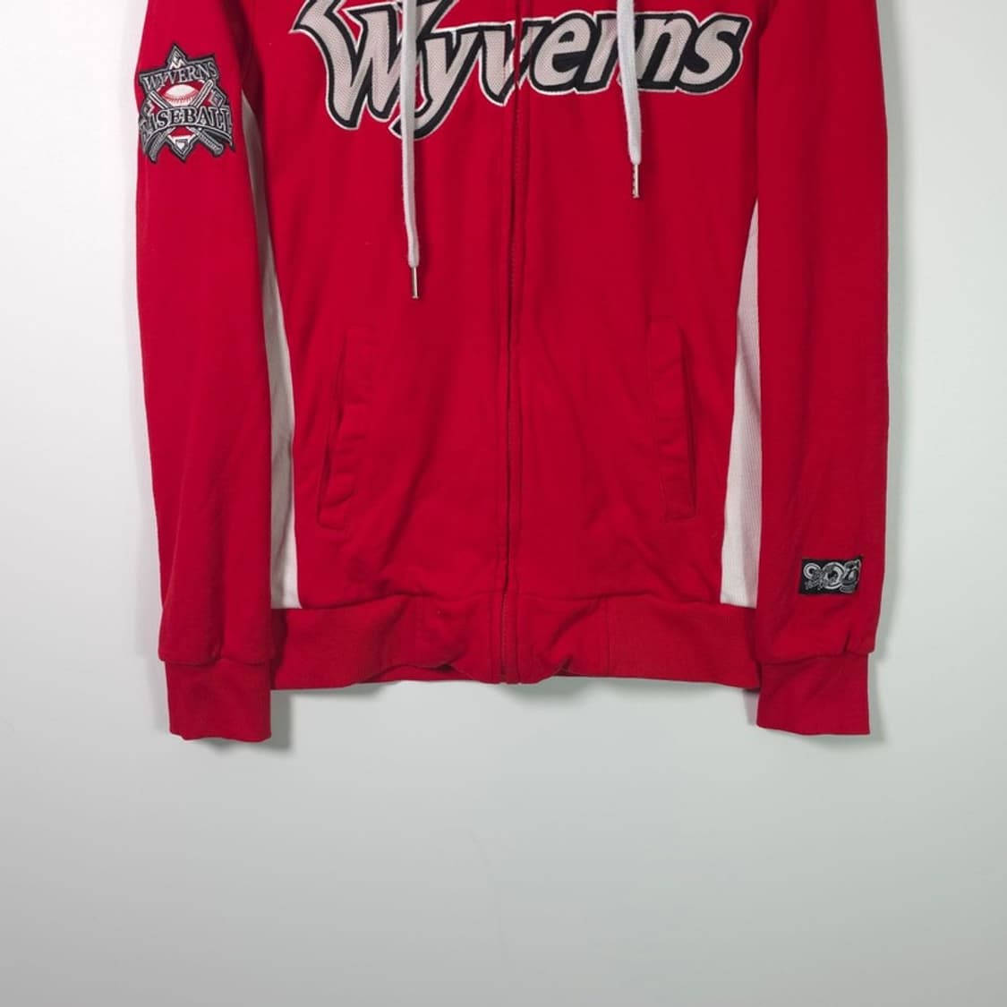 SK 와이번스 ATC 빈티지 아카이브 후드 집업 M 상품이미지4